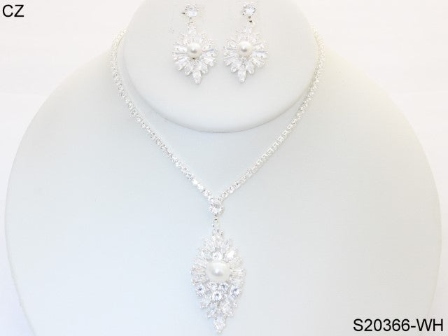 Fashion Jewelry Set #S20366-SWH (PC)