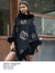 Fashion Winter Poncho Sweater #P6169 - Black (PC)