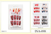 Design Press On Nails #INA098 (12PC)