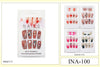 Design Press On Nails #INA100 (12PC)