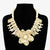 Fashion Flower Statement Necklace #KN2054 - Multiple Colors (PC)