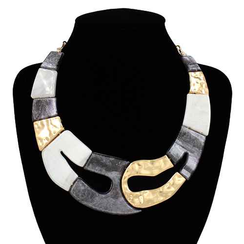 Fashion Bold Statement Necklace #KN2057 - Multiple Colors (PC)