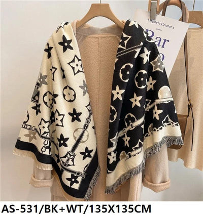 Fashion Design Shawls #AS531 - Multiple Colors (PC)