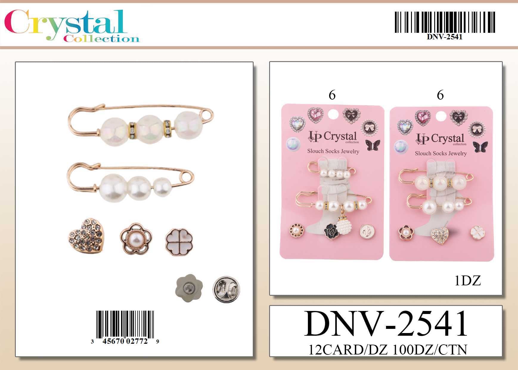 Slouch Socks Jewelry Charms #DNV2541 (12PC)