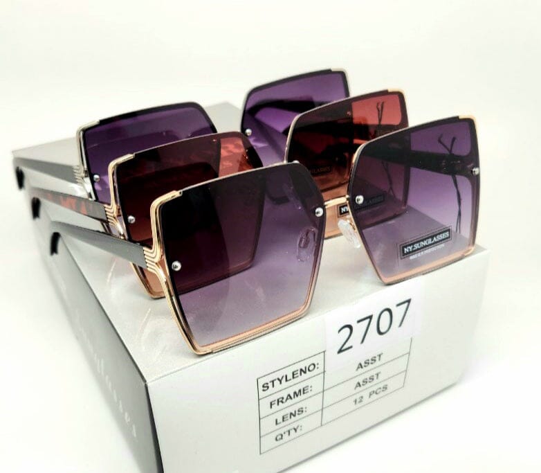 Wholesale Fashion Sunglasses #2707 (12PC)
