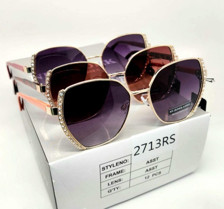 Wholesale Fashion Sunglasses #2713RS (12PC)