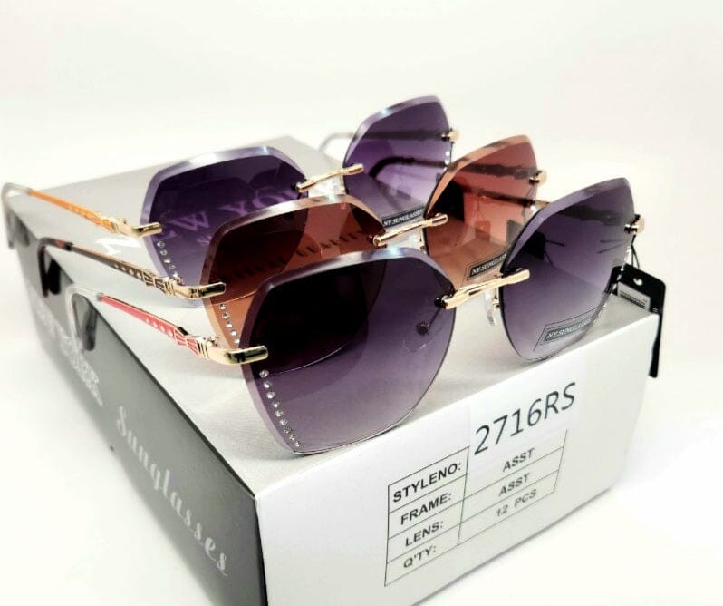Wholesale Fashion Sunglasses #2716RS (12PC)