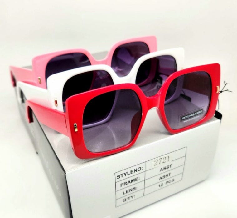 Wholesale Fashion Sunglasses #2721 (12PC)