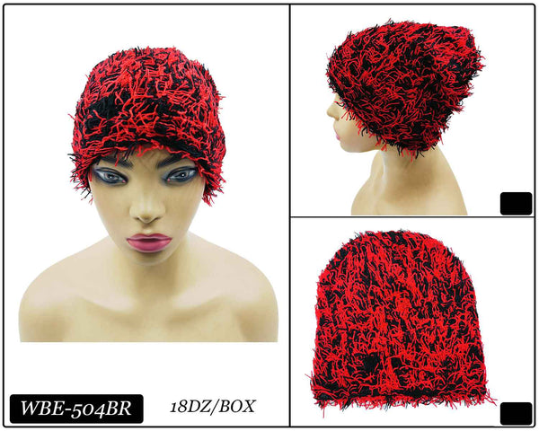 PASSION TARGET PRACTICE FOHAIR BEANIE BROWN | LAUG