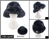 Fashion Fuzzy Reversible Bucket Hat #WBH1390 - Multiple Colors (PC)
