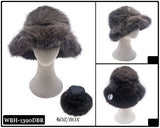 Fashion Fuzzy Reversible Bucket Hat #WBH1390 - Multiple Colors (PC)