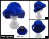 Fashion Fuzzy Reversible Bucket Hat #WBH1390 - Multiple Colors (PC)