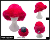 Fashion Fuzzy Reversible Bucket Hat #WBH1390 - Multiple Colors (PC)