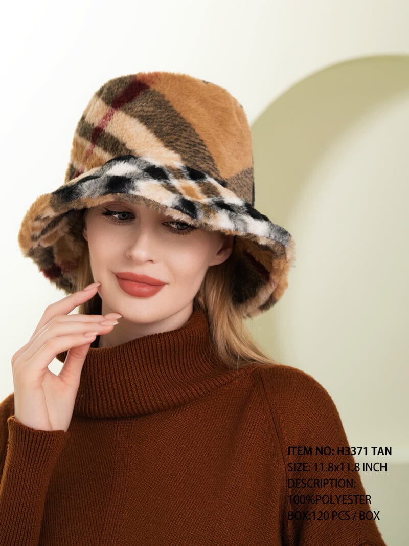Winter Fashion Fur Bucket Hat #H3369 (PC) -  : Beauty Supply,  Fashion, and Jewelry Wholesale Distributor