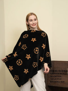 wholesale-fur-poncho-