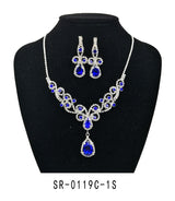 Clip On Fashion Jewelry Set #SR0119C - Multiple Colors (PC)
