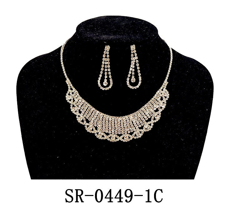Fashion Jewelry Set #SR0449 - Multiple Colors (PC)