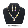 Clip On Fashion Jewelry Set #SR0031 - Multiple Colors (PC)