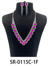 Clip On Fashion Jewelry Set #SR0115 - Multiple Colors (PC)