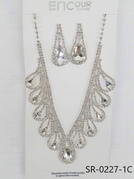 Fashion Jewelry Set #SR0227 - Multiple Colors (PC)