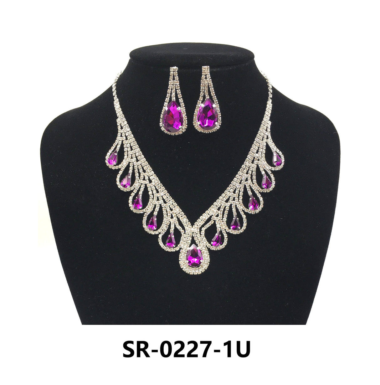 Fashion Jewelry Set #SR0227 - Multiple Colors (PC)