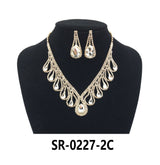 Fashion Jewelry Set #SR0227 - Multiple Colors (PC)