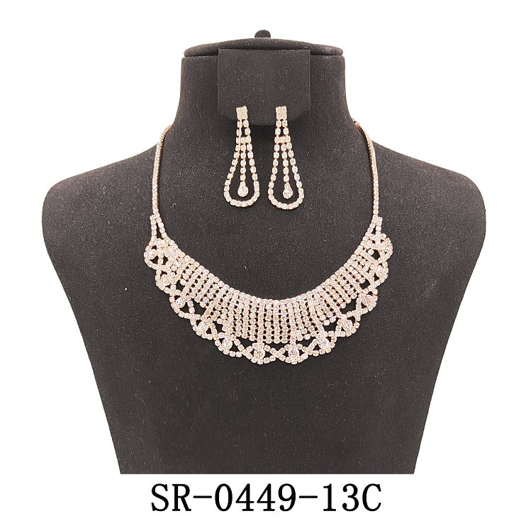 Fashion Jewelry Set #SR0449 - Multiple Colors (PC)