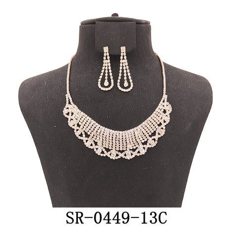 Fashion Jewelry Set #SR0449 - Multiple Colors (PC)