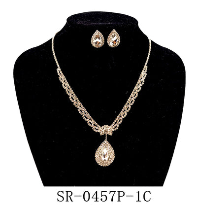 Fashion Jewelry Set #SR0457P - Multiple Colors (PC)