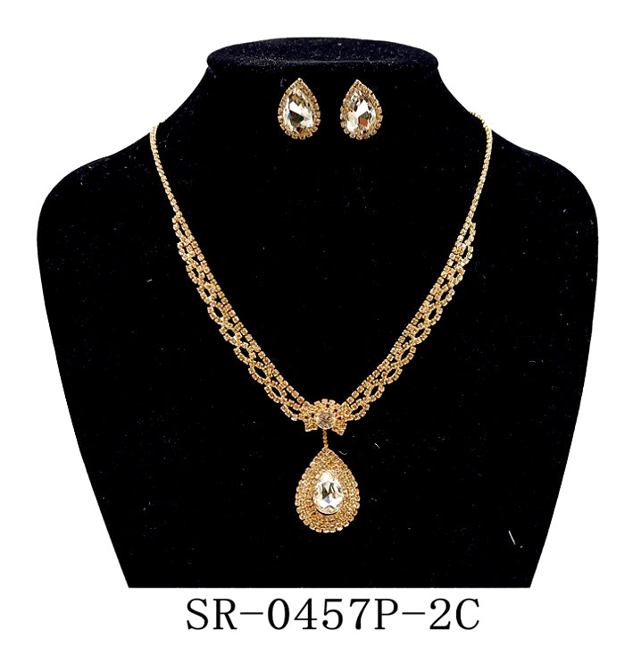Fashion Jewelry Set #SR0457P - Multiple Colors (PC)