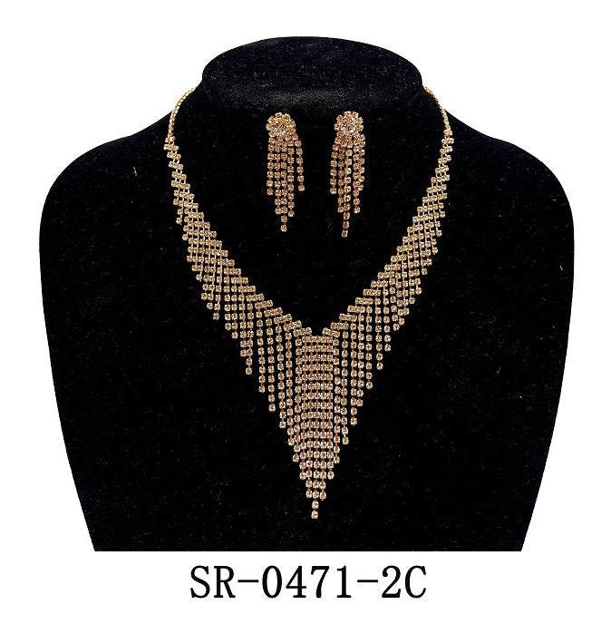 Fashion Jewelry Set #SR0471 - Multiple Colors (PC)