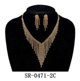 Fashion Jewelry Set #SR0471 - Multiple Colors (PC)
