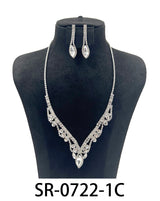 Fashion Jewelry Set #SR0722 - Multiple Colors (PC)
