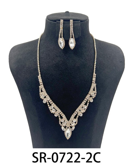 Fashion Jewelry Set #SR0722 - Multiple Colors (PC)