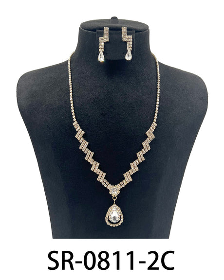 Fashion Jewelry Set #SR0811 - Multiple Colors (PC)