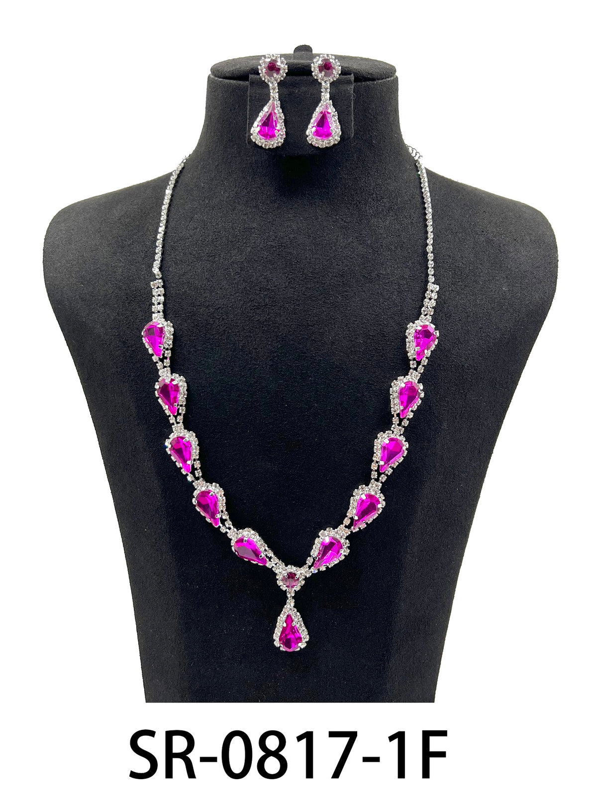 Fashion Jewelry Set #SR0817 - Multiple Colors (PC)