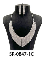 Fashion Jewelry Set #SR0847 - Multiple Colors (PC)