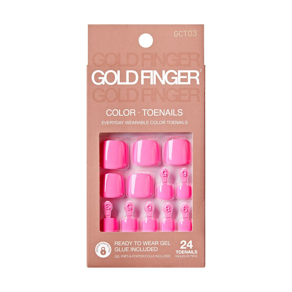 #GCT GF Solid Colors Toenails (PC)