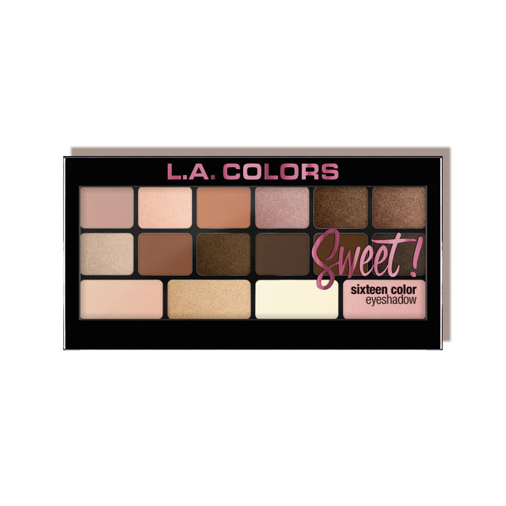 L.A Colors Sweet Sixteen Color Eyeshadow - Multiple Colors (3PC)