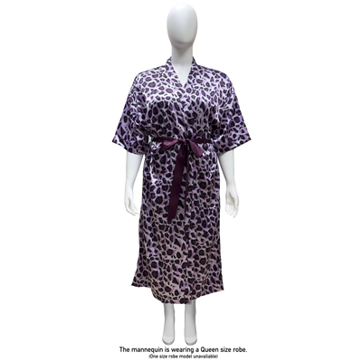 Lux Pattern Satin Long Robe #3821-3827 & 3861-3867 (PC)