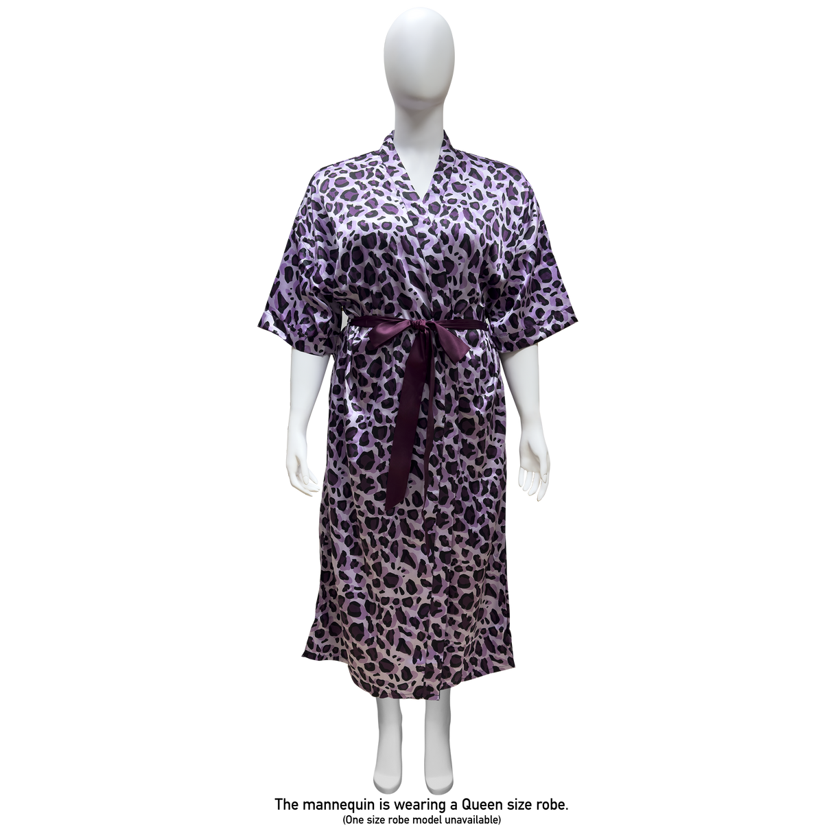 Lux Pattern Satin Long Robe #3821-3827 & 3861-3867 (PC)
