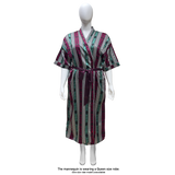 Lux Pattern Satin Long Robe #3821-3827 & 3861-3867 (PC)