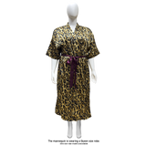 Lux Pattern Satin Long Robe #3821-3827 & 3861-3867 (PC)