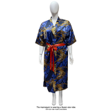 Lux Pattern Satin Long Robe #3821-3827 & 3861-3867 (PC)