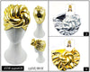 Big Metallic Knotted Fashion Design Turban #ETB9422 (12PC)