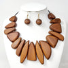 Fashion Wooden Necklace Set #JN10416 - Multiple Colors (PC)
