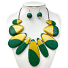 Fashion Wooden Necklace Set #JN10445 - Multiple Colors (PC)