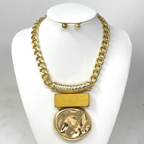 Fashion Necklace Set #JN10522 - Multiple Colors (PC)