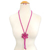 Fashion Flower Necklace Set #JN10676 - Multiple Colors (PC)