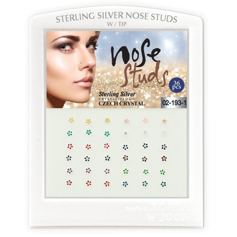 Nose Studs Set/Display #02-193-1 (36PC)